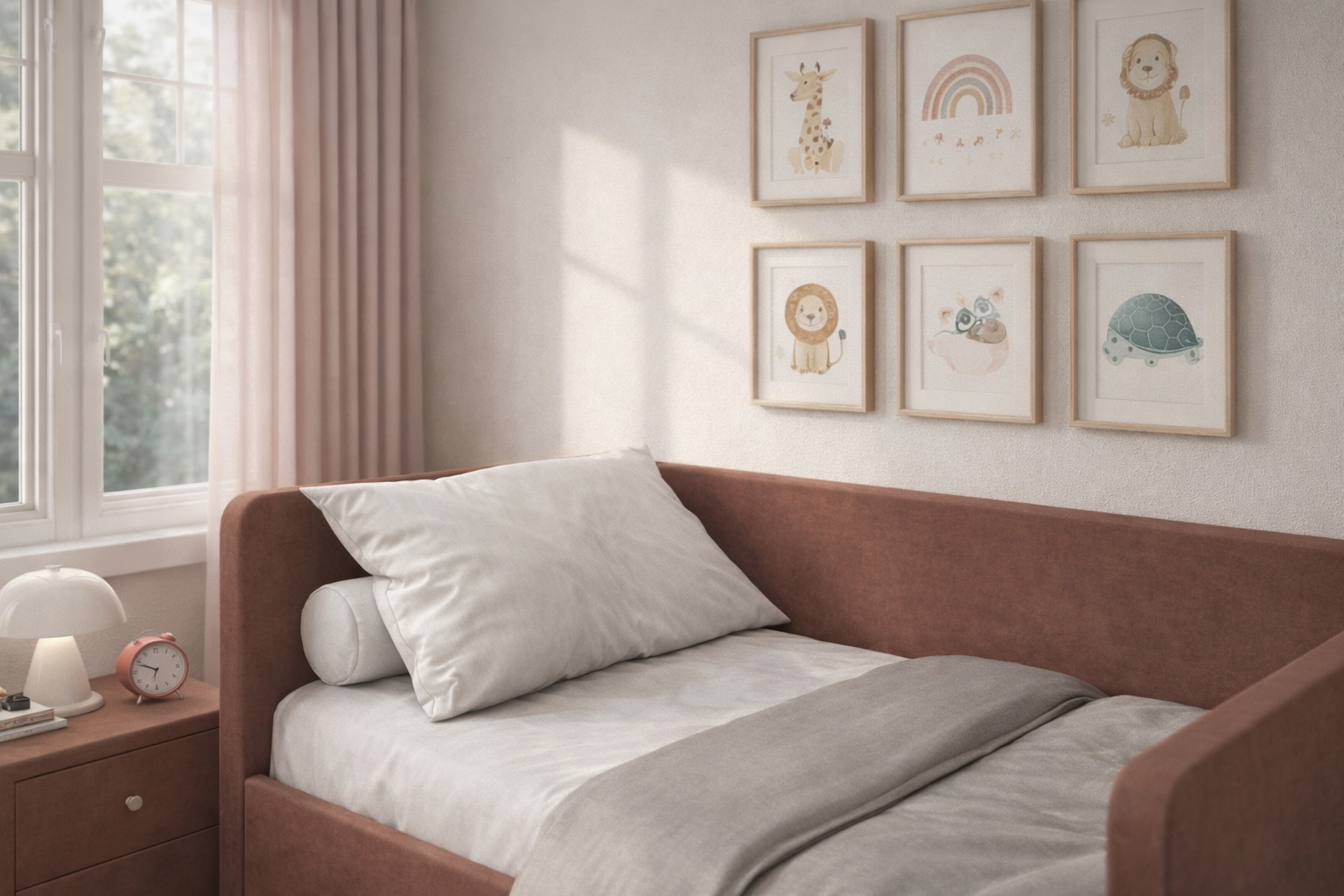 Детская кровать Нона в детской комнате