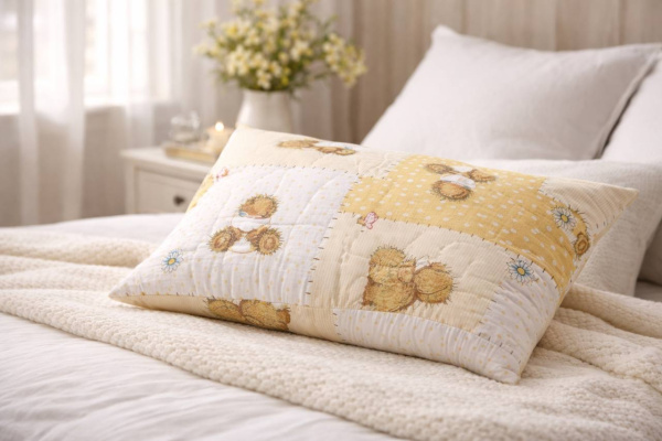 Гипоаллергенная подушка Sonya 50x70 с наполнителем холлофайбер